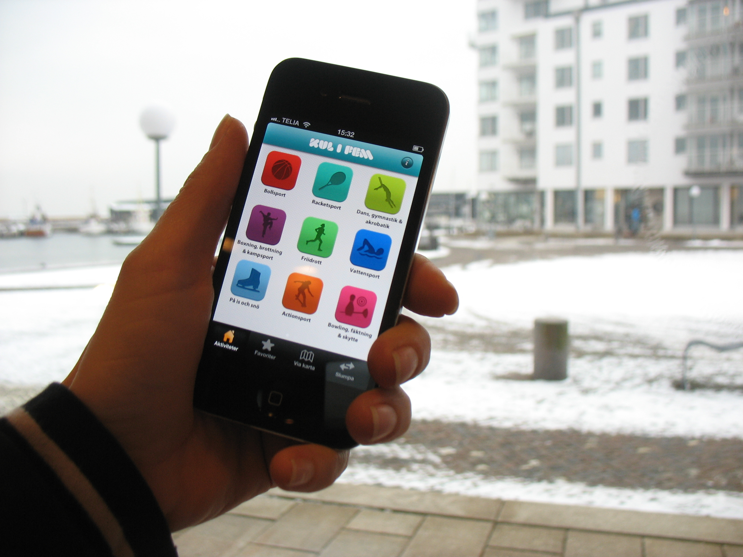 Kul i Malmö, en app för lovaktiviteter från Malmö stad