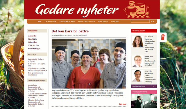 Godare nyheter - sociala medier, strategi, konceptutveckling blogg